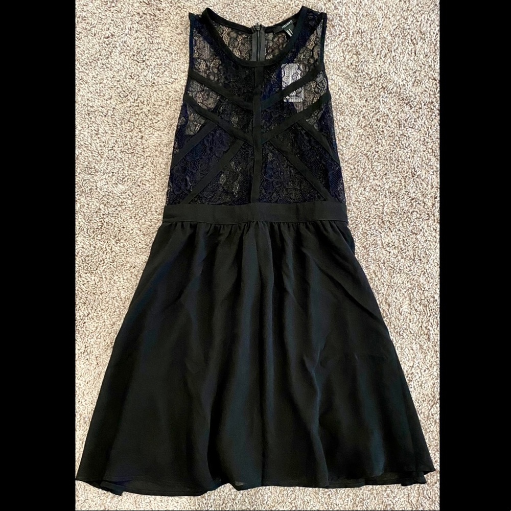 Forever 21 Little Black Dress LBD, Small